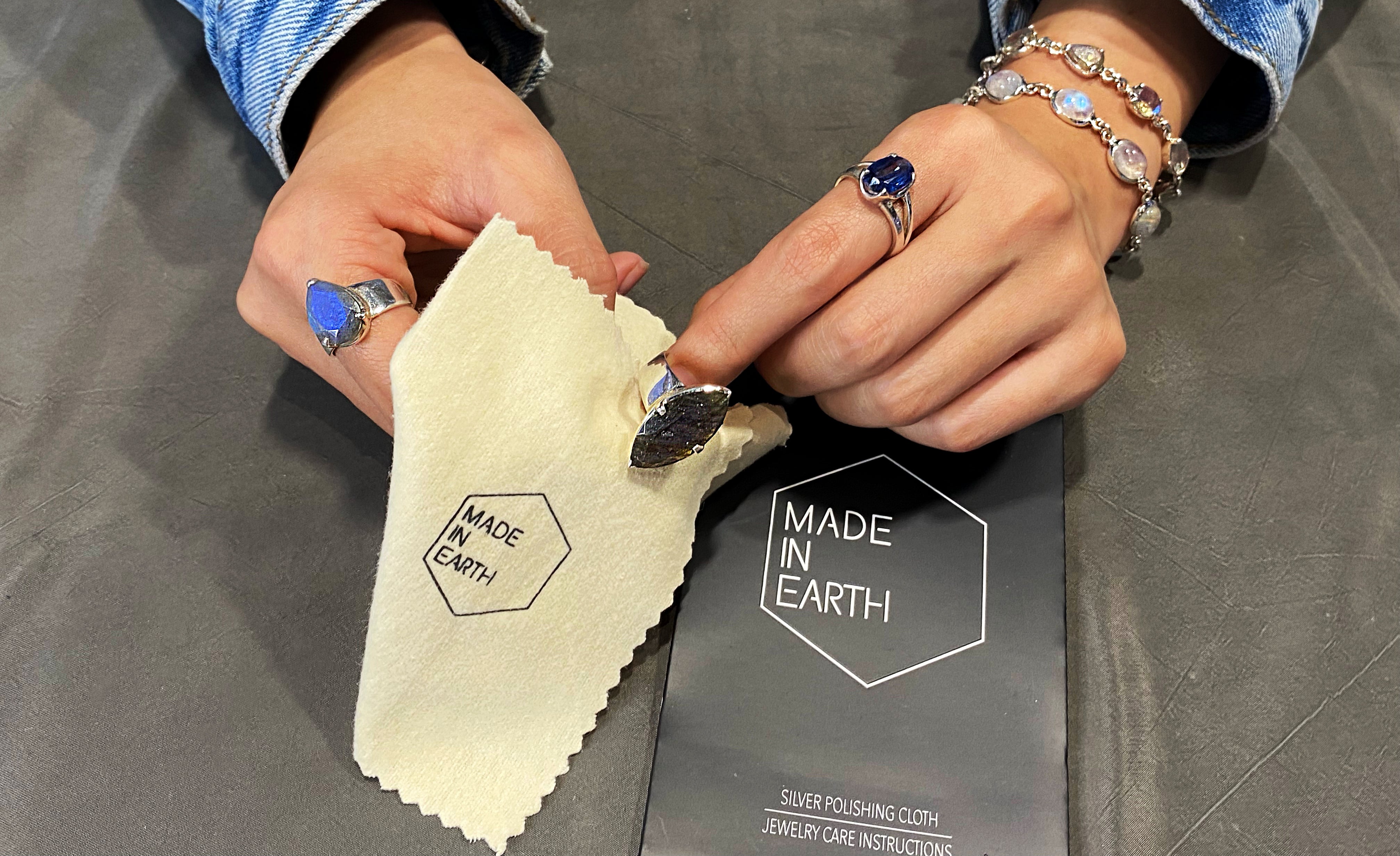 How to Clean Silver Jewelry Made in Earth