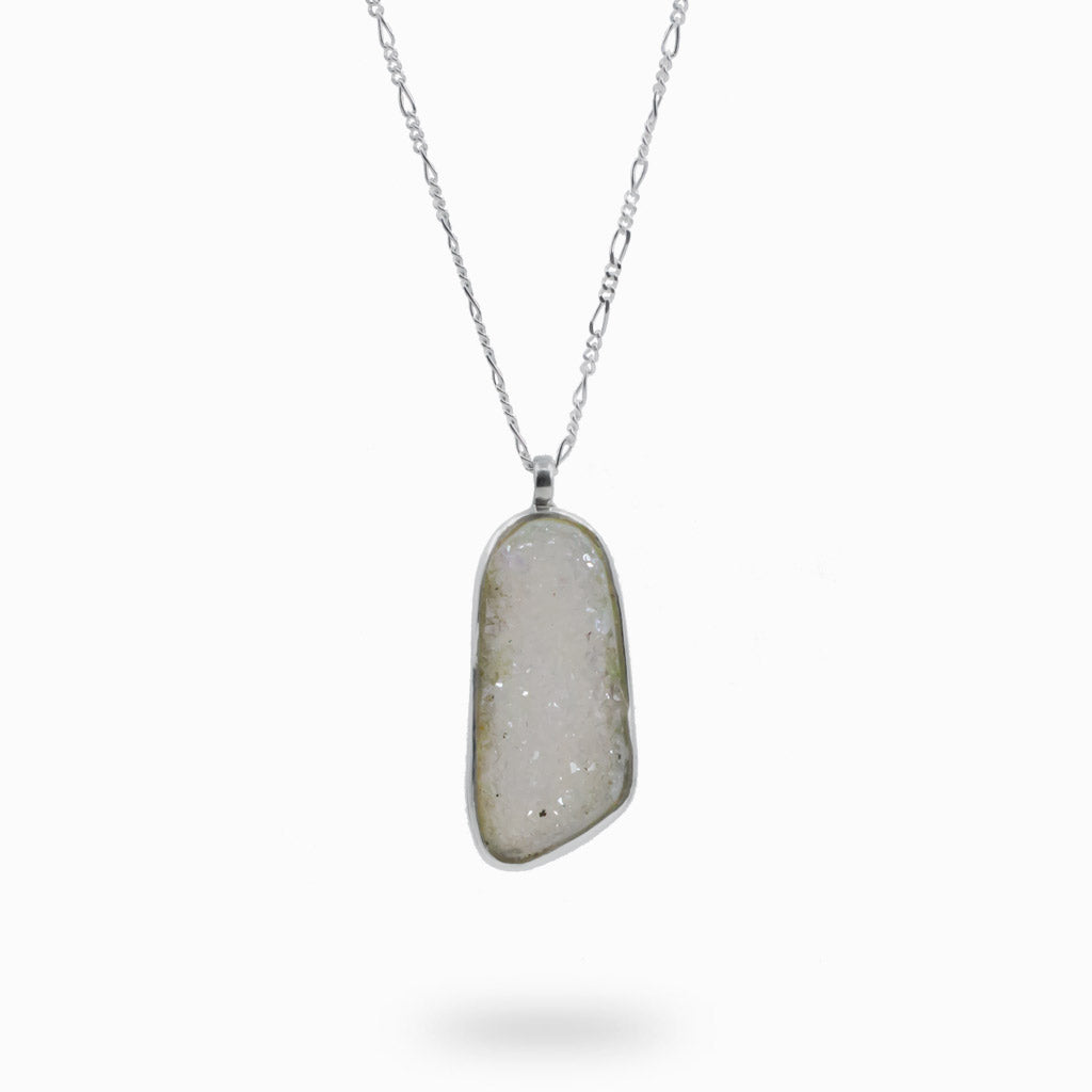 DRUZY AGATE NECKLACE