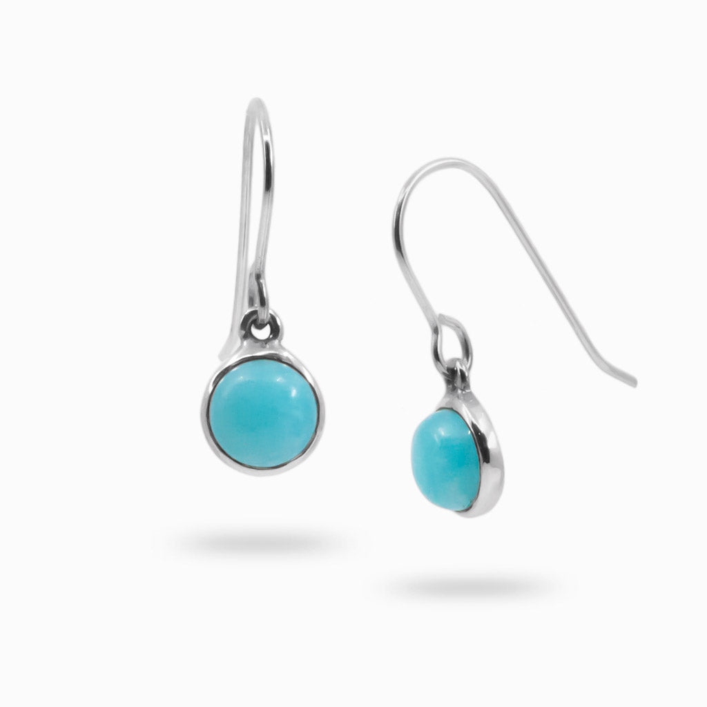 amazonite drop earrings