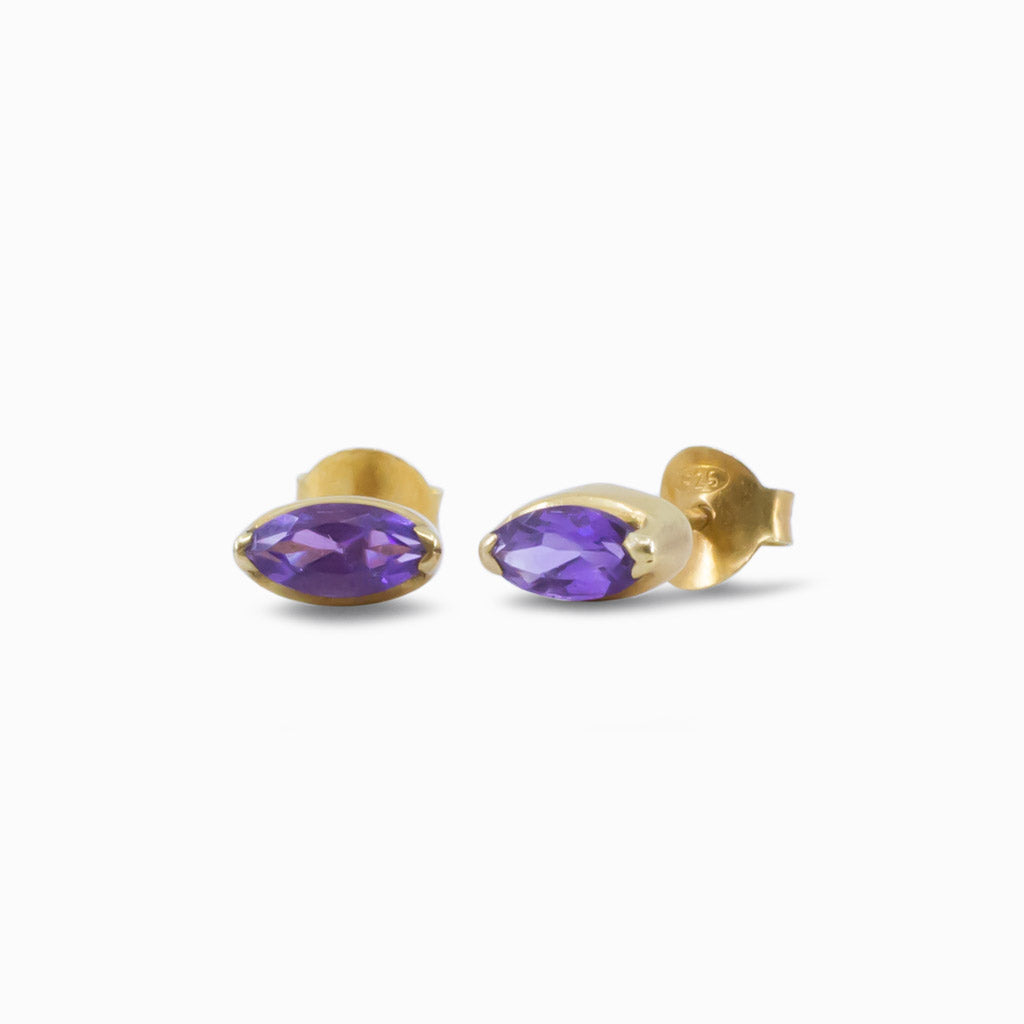 amethyst earrings