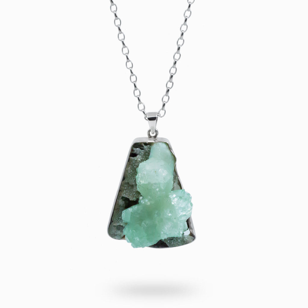 Apophyllite necklace