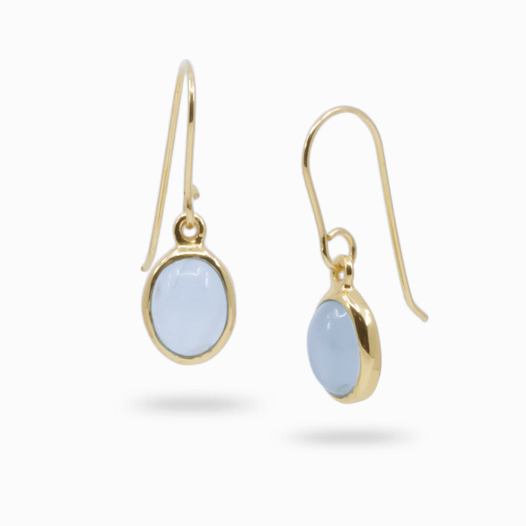 aquamarine earrings