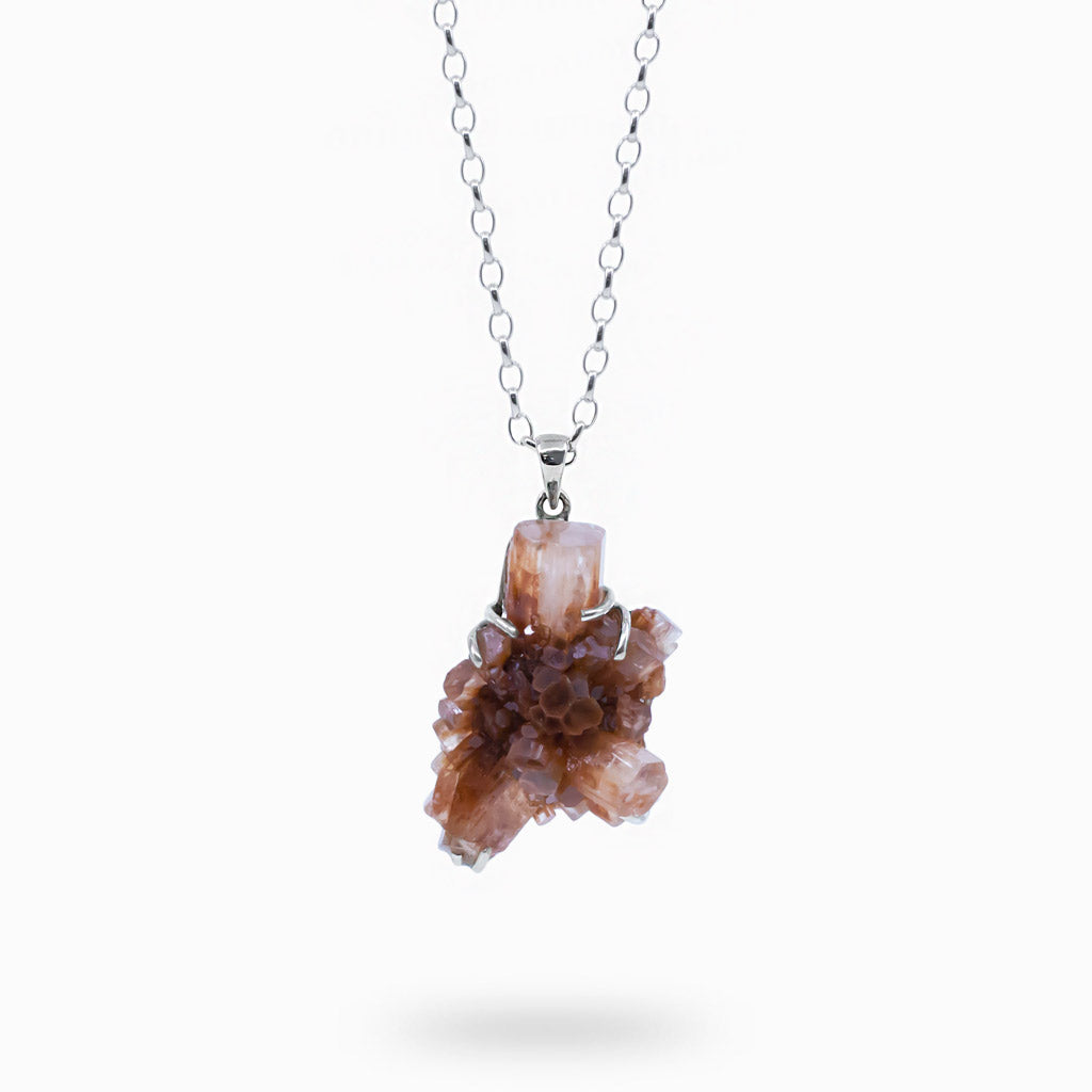 Aragonite necklace