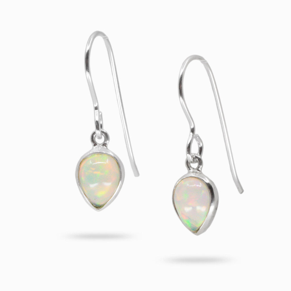 CSBOCHON PRECIOUS OPAL EARRINGS