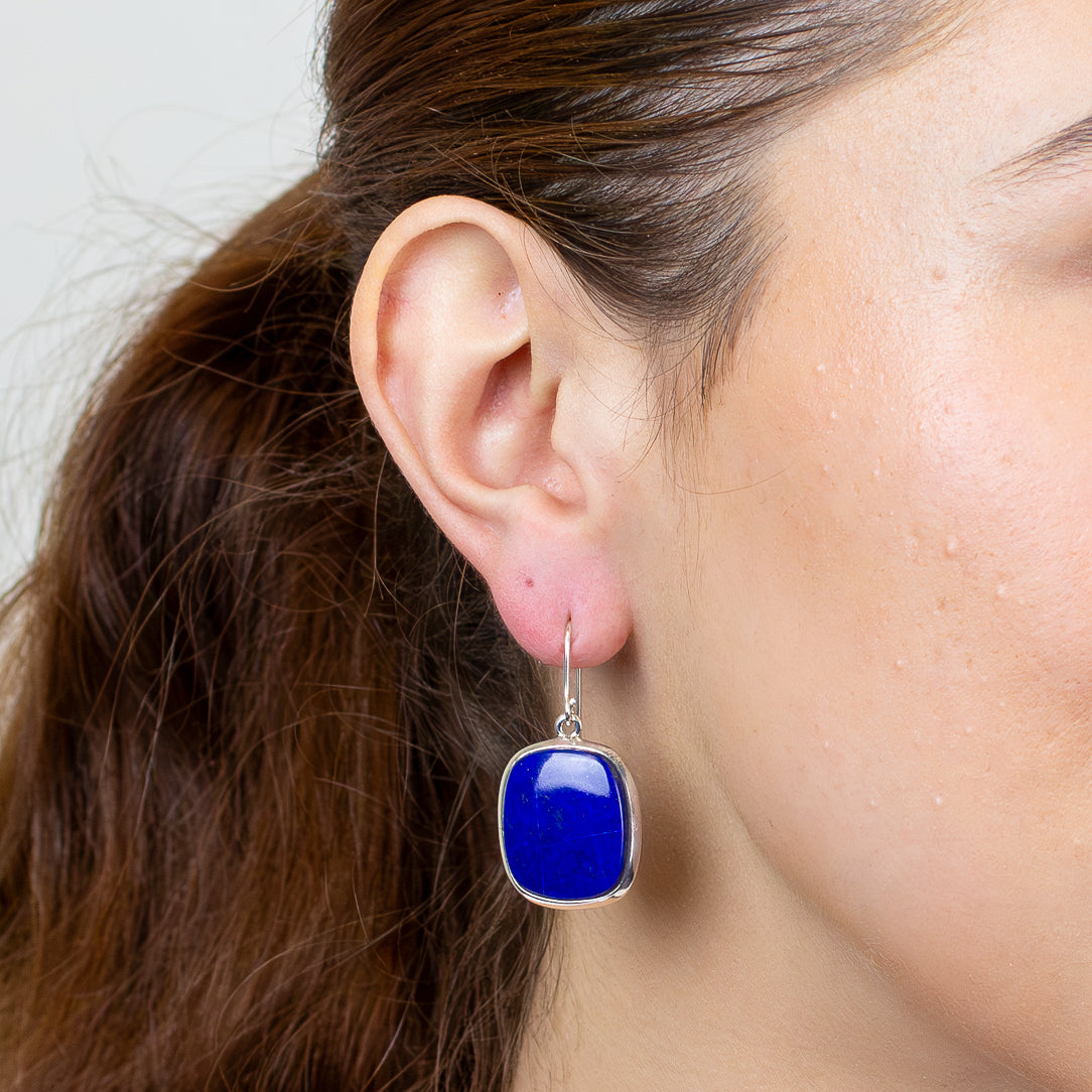 Lapis Lazuli Drop Earrings