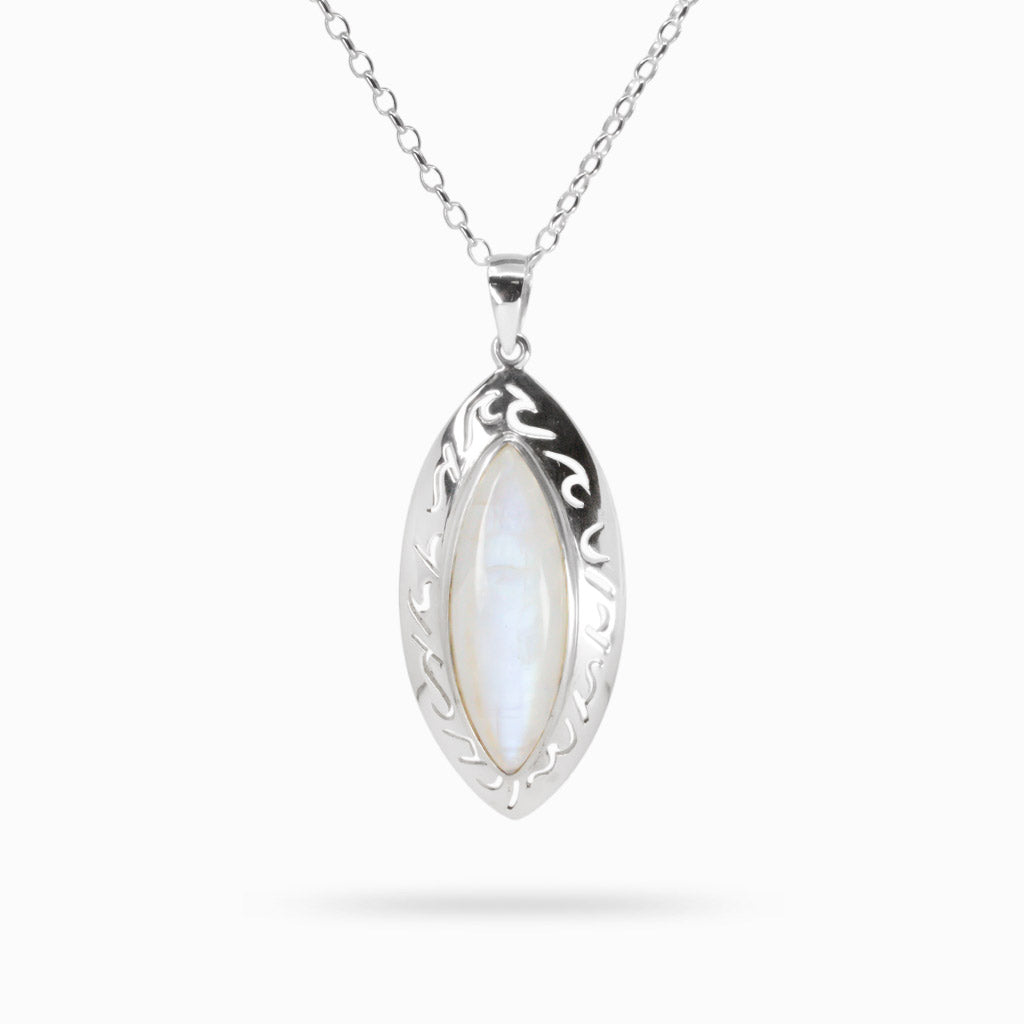 CABOCHON RMS NECKLACE STERLING SILVER | MADE IN EARTH