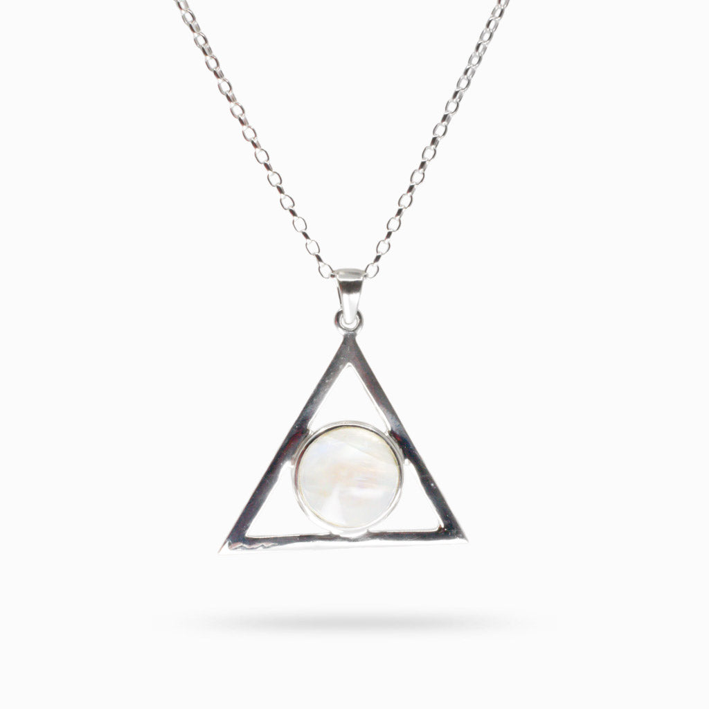 RAINBOW MOONSTONE NECKLACE