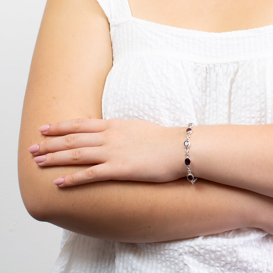 Garnet Bracelet
