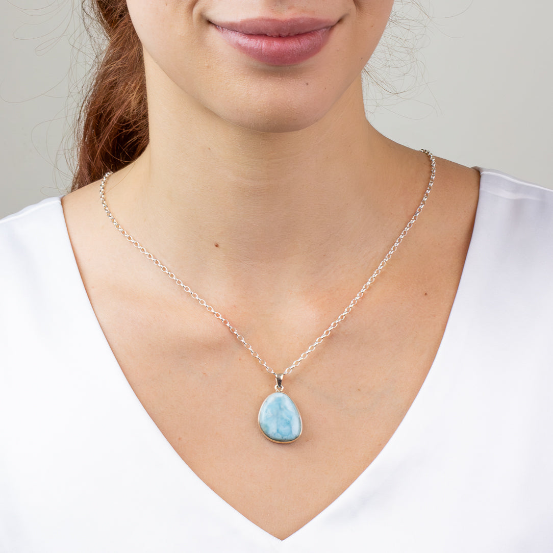 Larimar Necklace