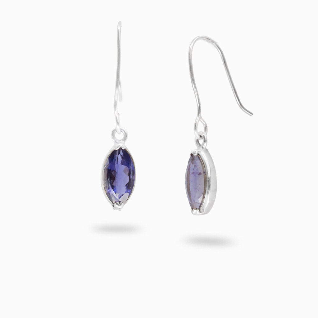 Iolite Drop Earrings