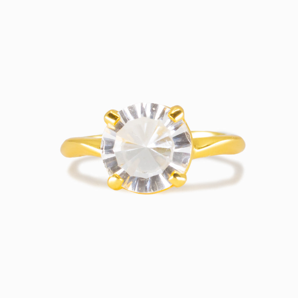 Clear Quartz Ring