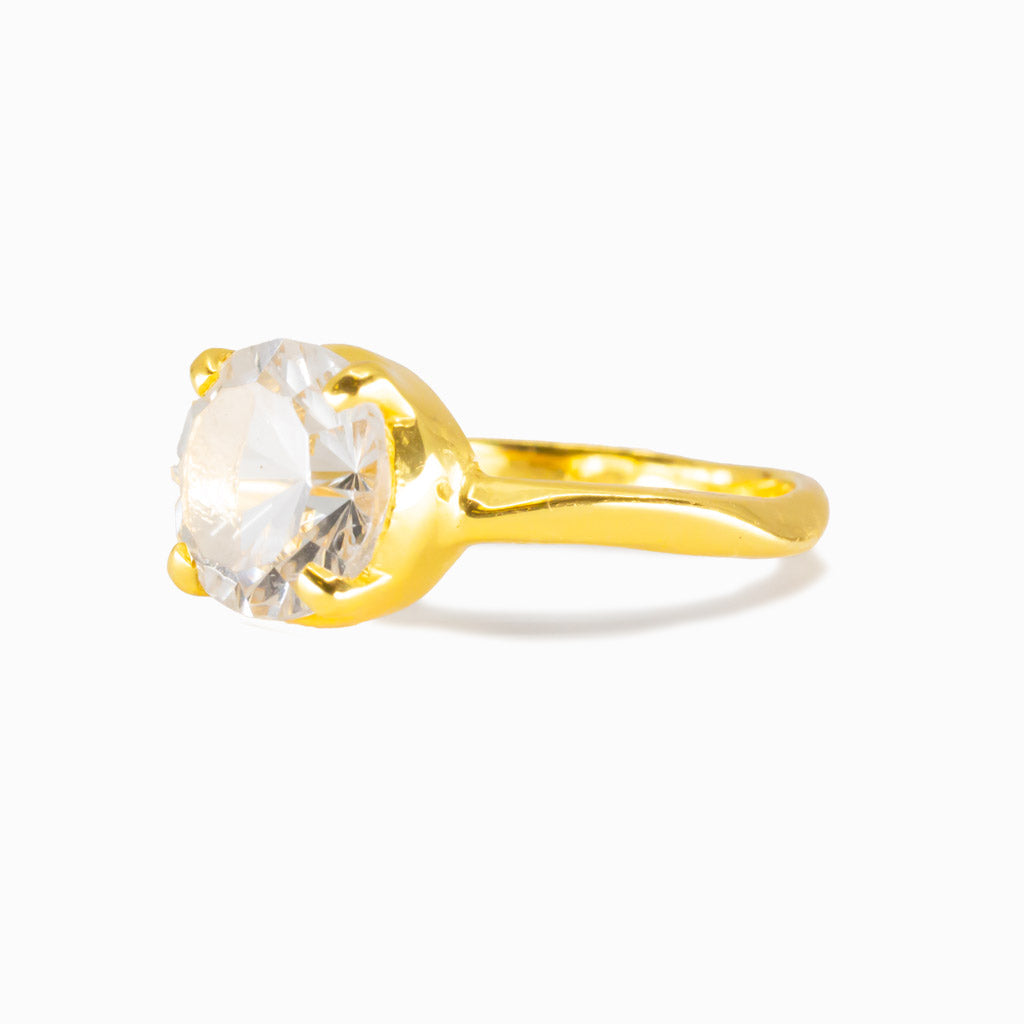 Clear Quartz Ring