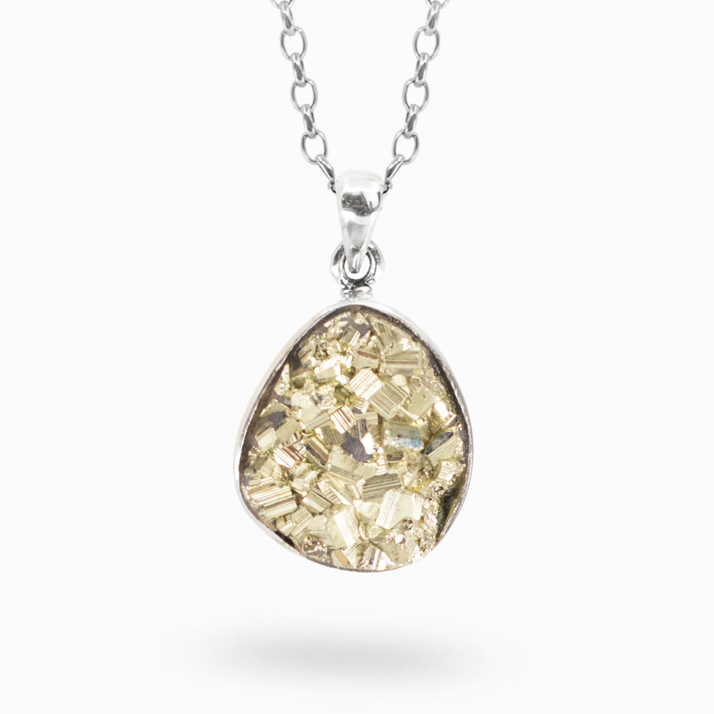 pyrite necklace