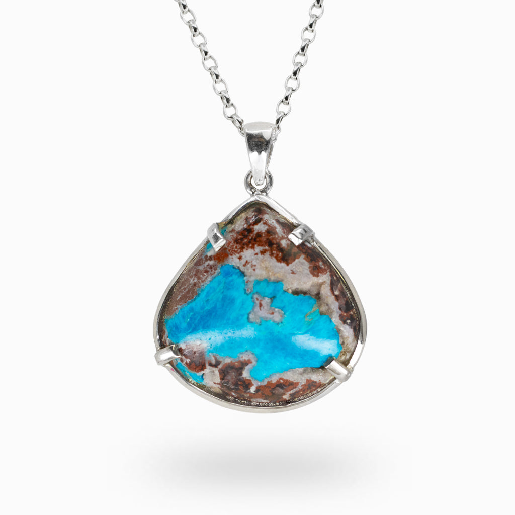 CAVASNITE IN MATRIX NECKLACE