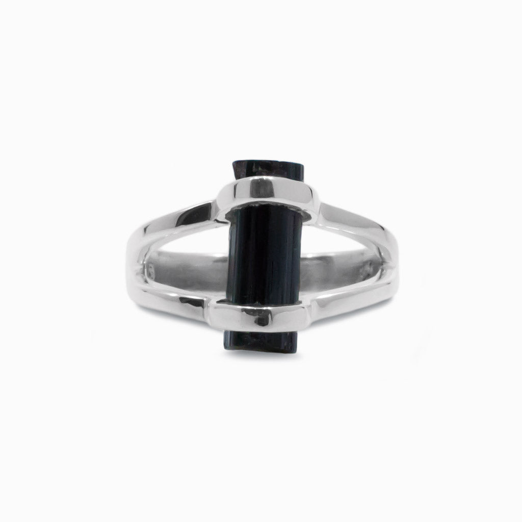 Black Tourmaline ring