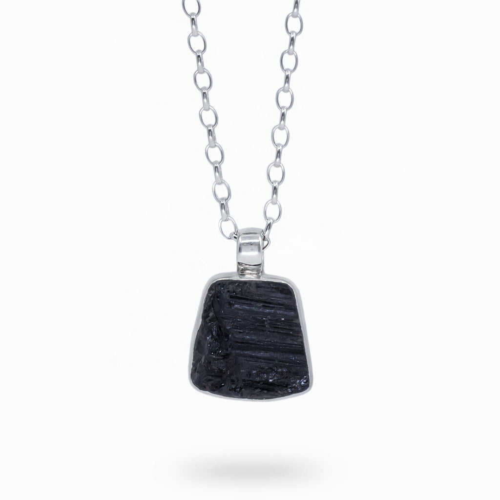 Black tourmaline necklace