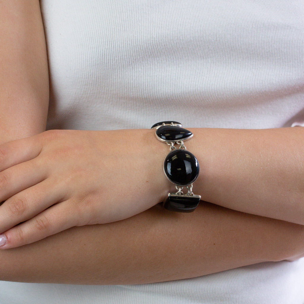Onyx Bracelet on model