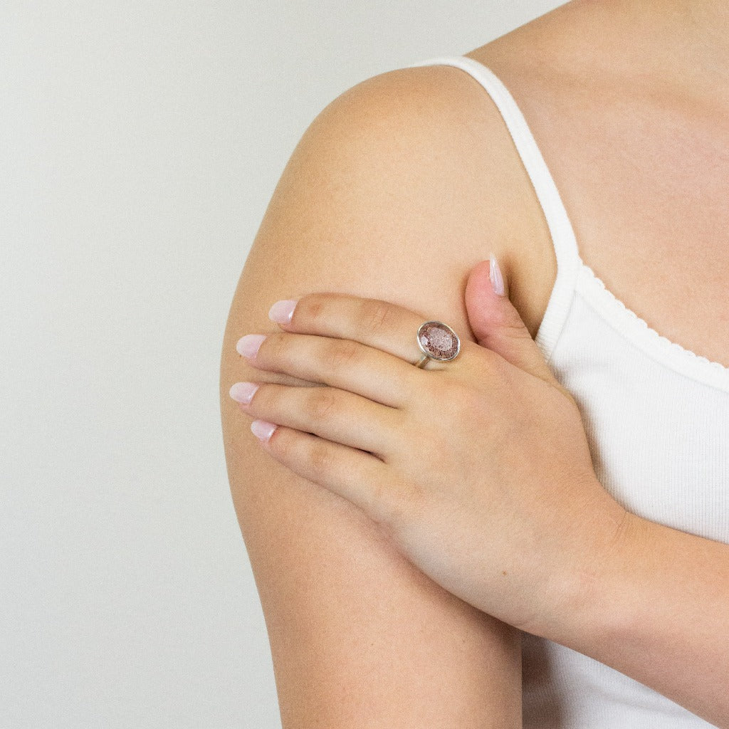 Lepidocrocite ring on model