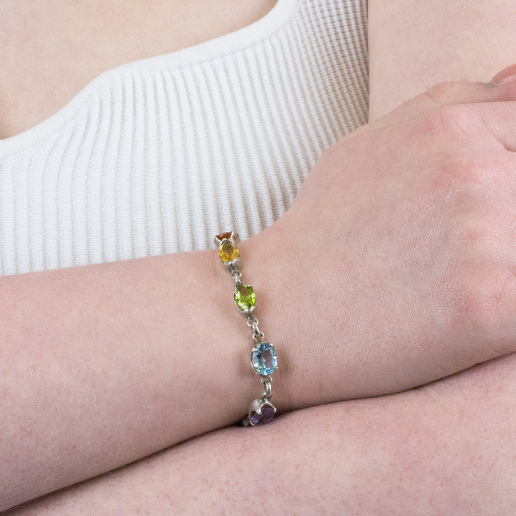 CHAKRA BRACELET on Model
