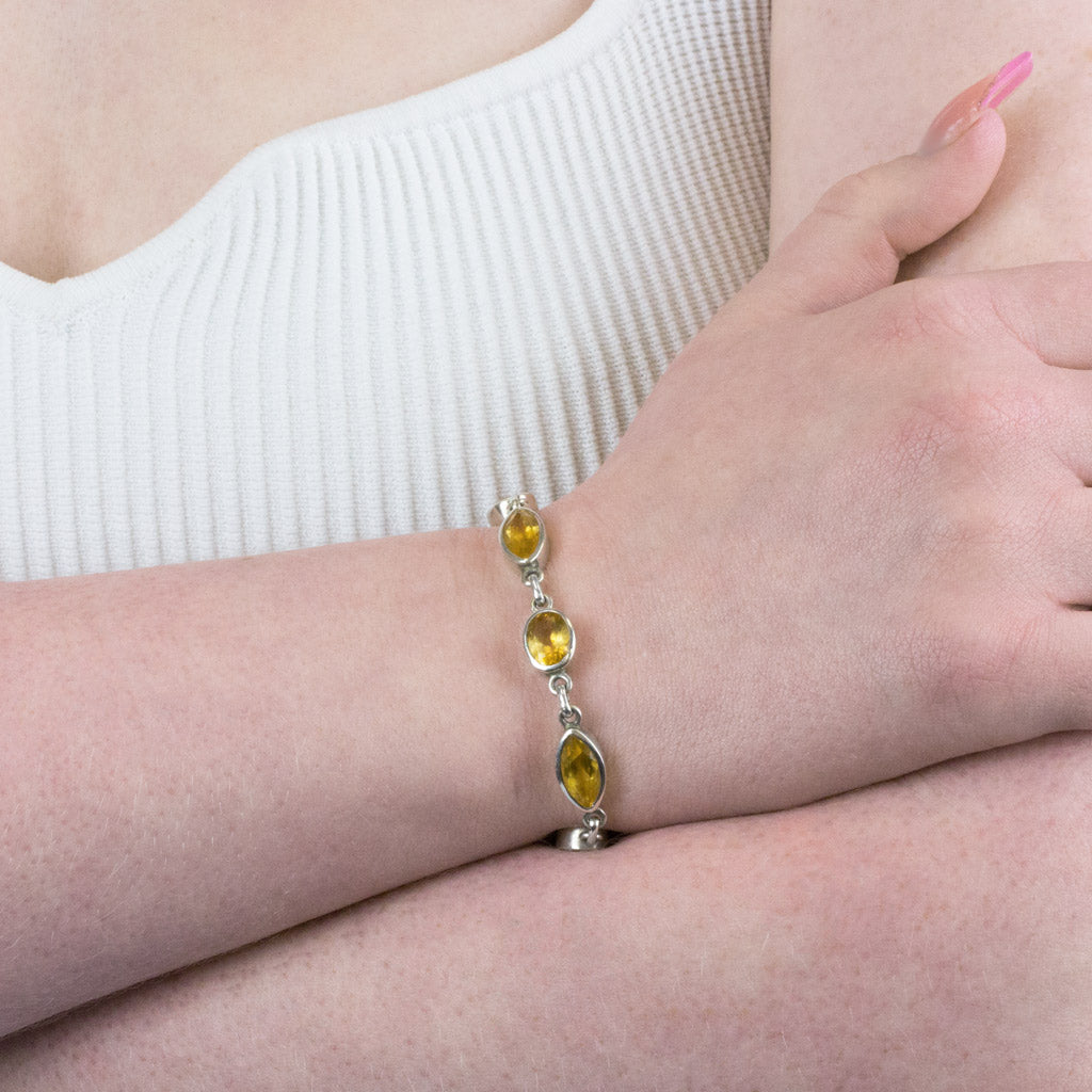 Citrine Bracelet on Model