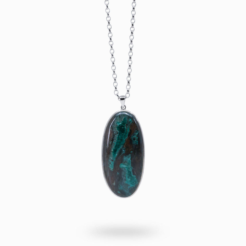 chrysocolla necklace