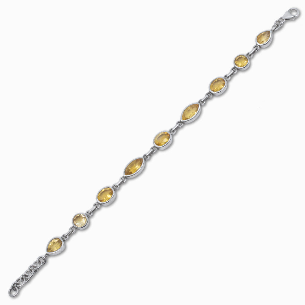 CITRINE BRACELET MULTI STONE