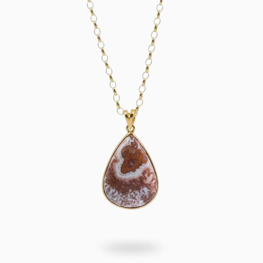 Crazy Lace Agate necklace