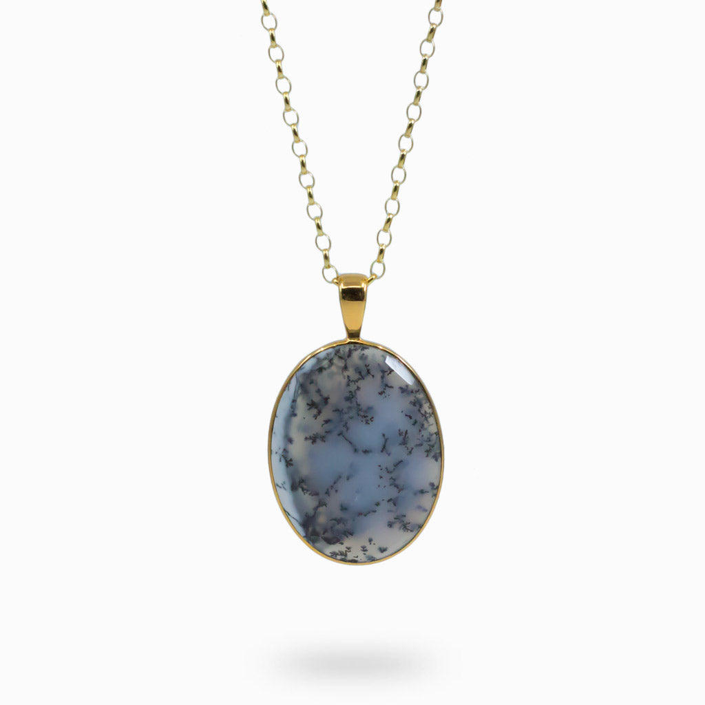 Dendritic deals opal pendant