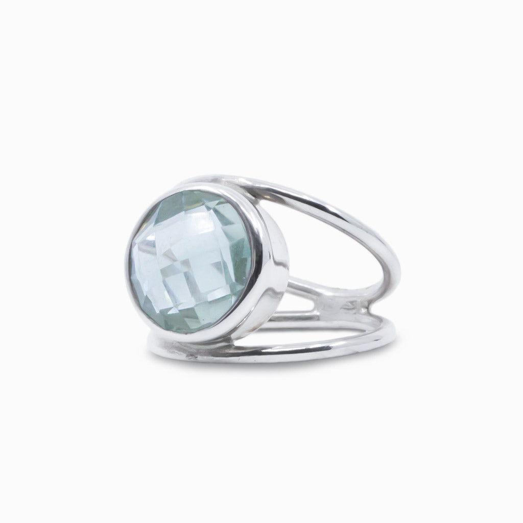 Green Quartz Ring