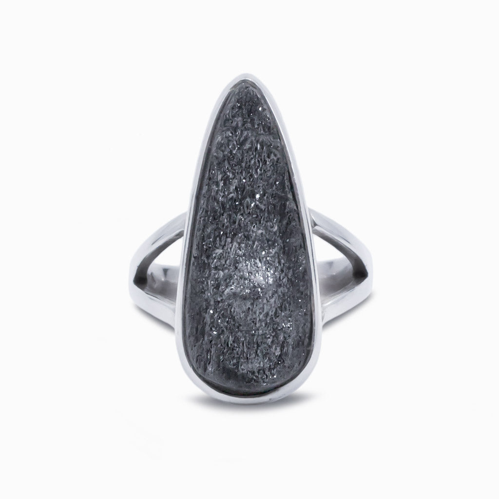 Hematite ring