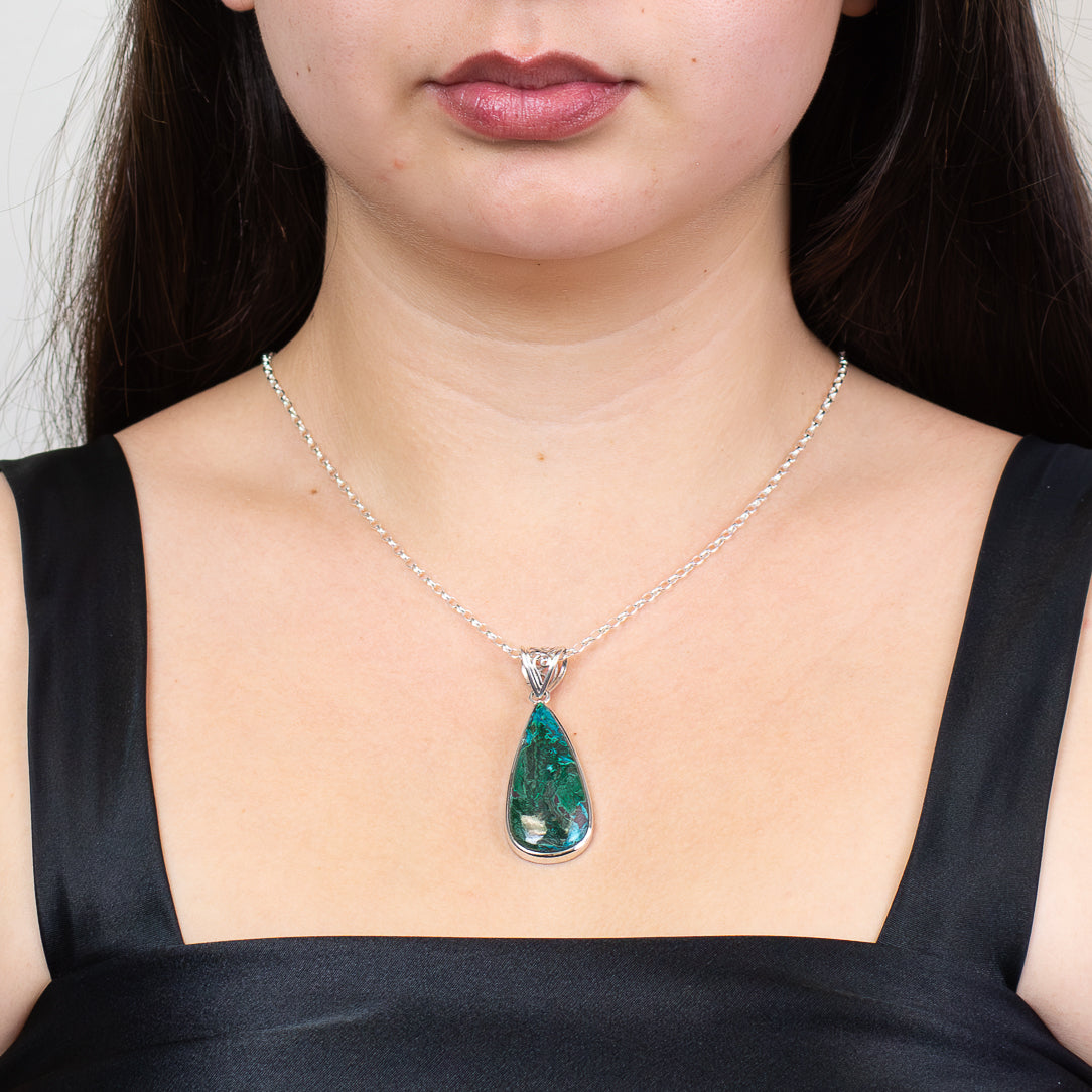 Chrysocolla Malachite Necklace