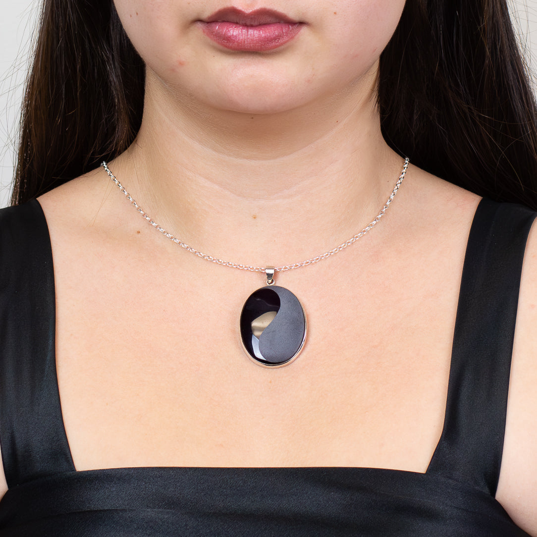 Ying Yang Onyx Necklace