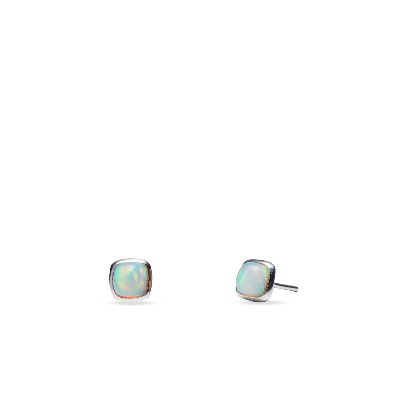 Precious Opal Stud Earrings
