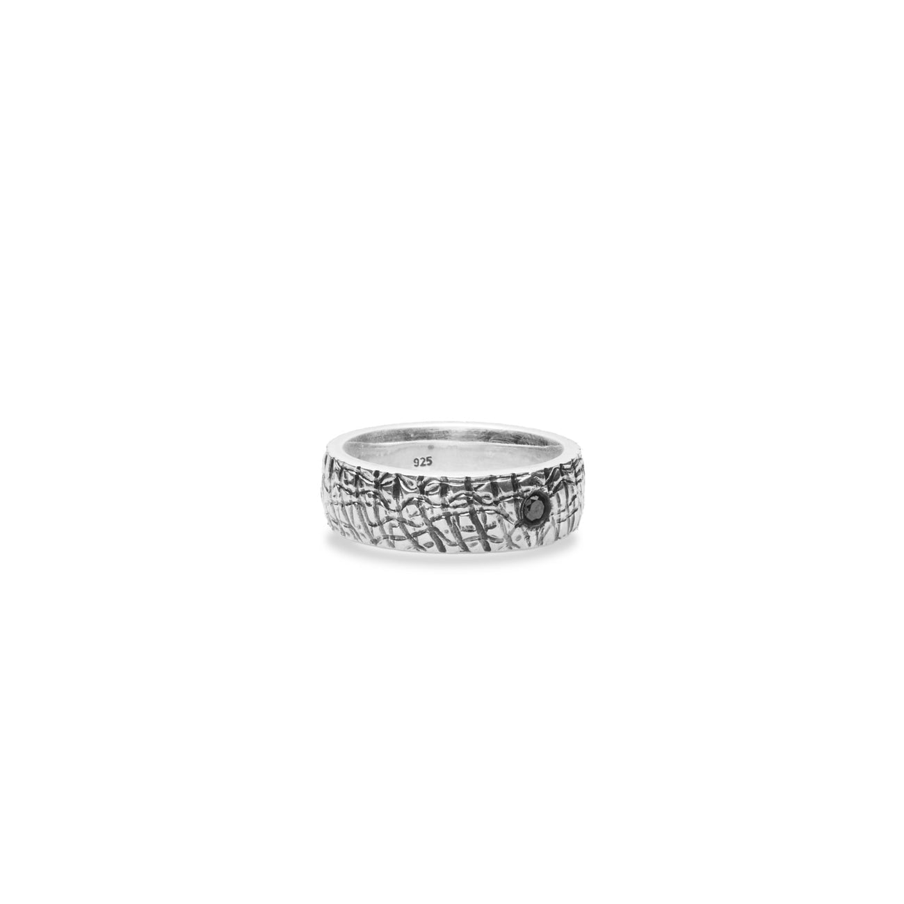 BLACK DIAMOND TEXTURED SILVER