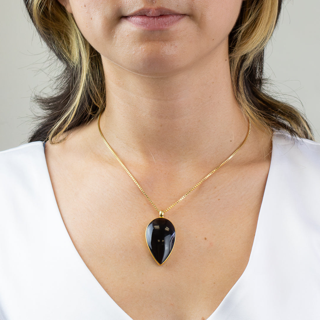 Black Obsidian Necklace