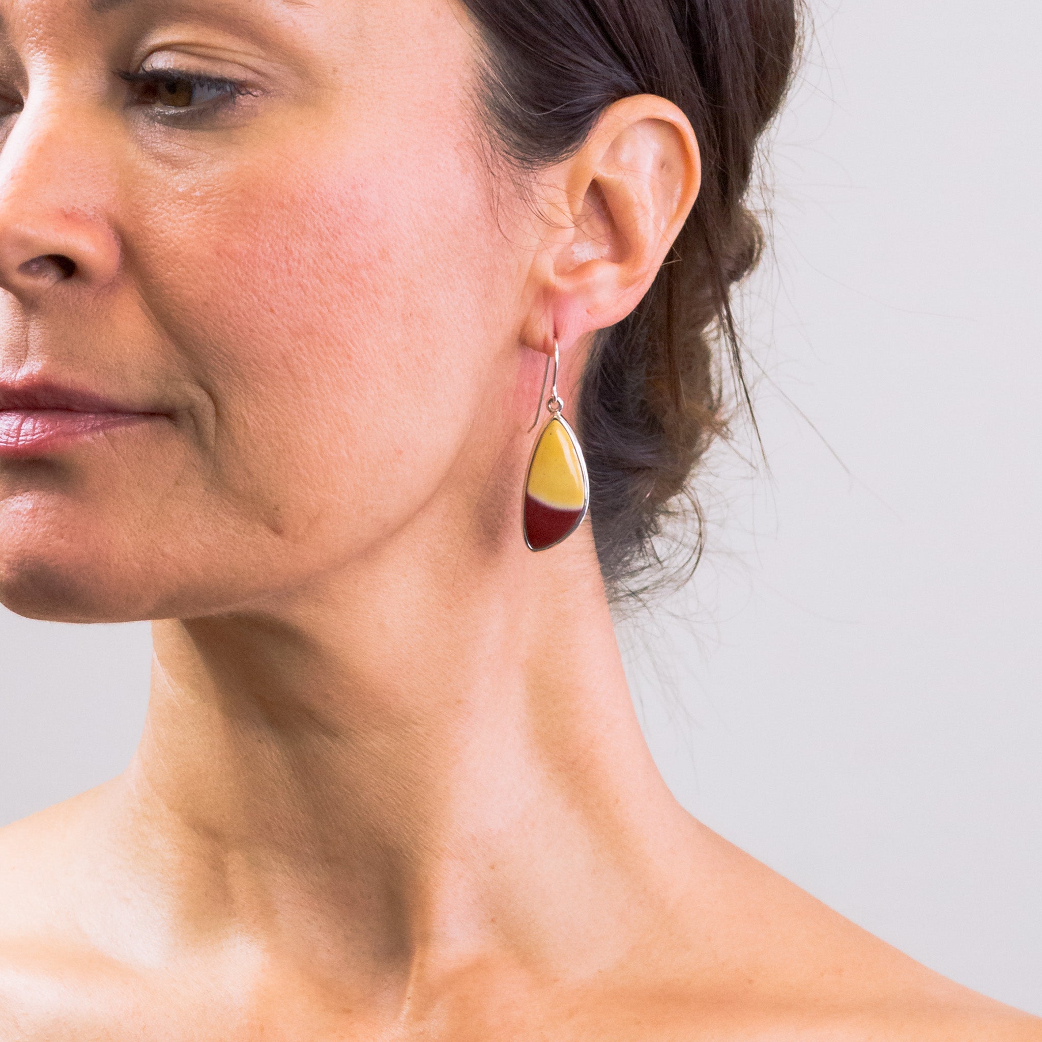 Mookaite Drop Earrings
