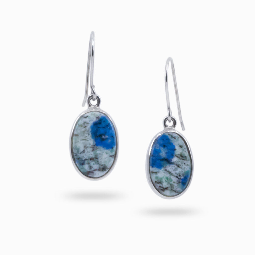 K2 Jasper and Aquamarine popular Earrings