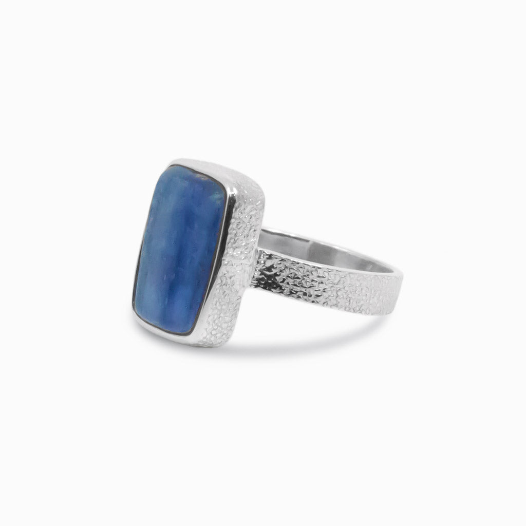 Kyanite ring