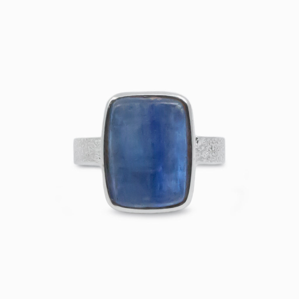 Kyanite ring