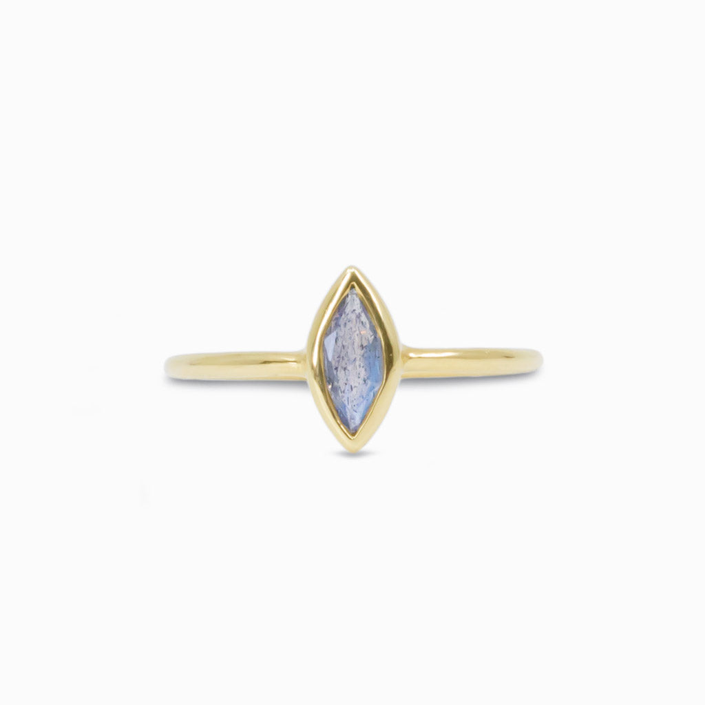 labradorite ring