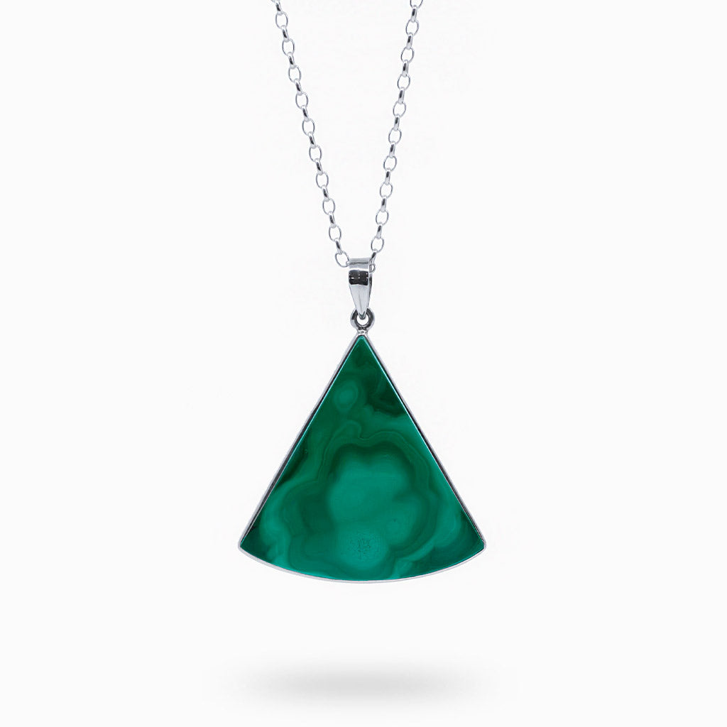 malachite necklace