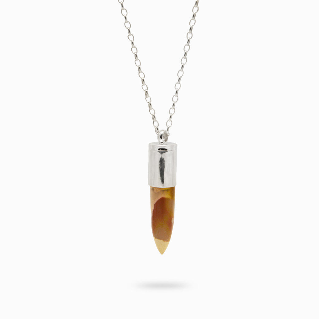 MOOKAITE PENCIL NECKLACE