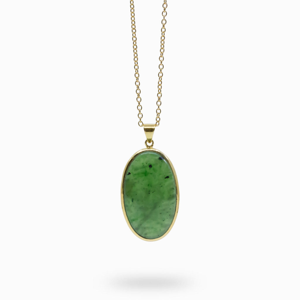 nephrite jade necklace