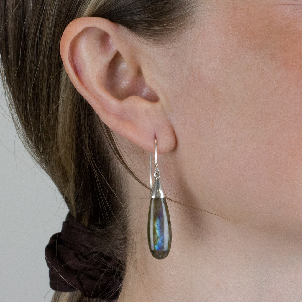 Labradorite Drop Earrings