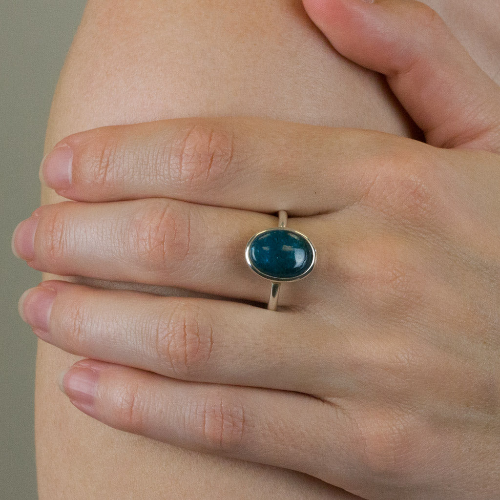 Apatite Ring on model