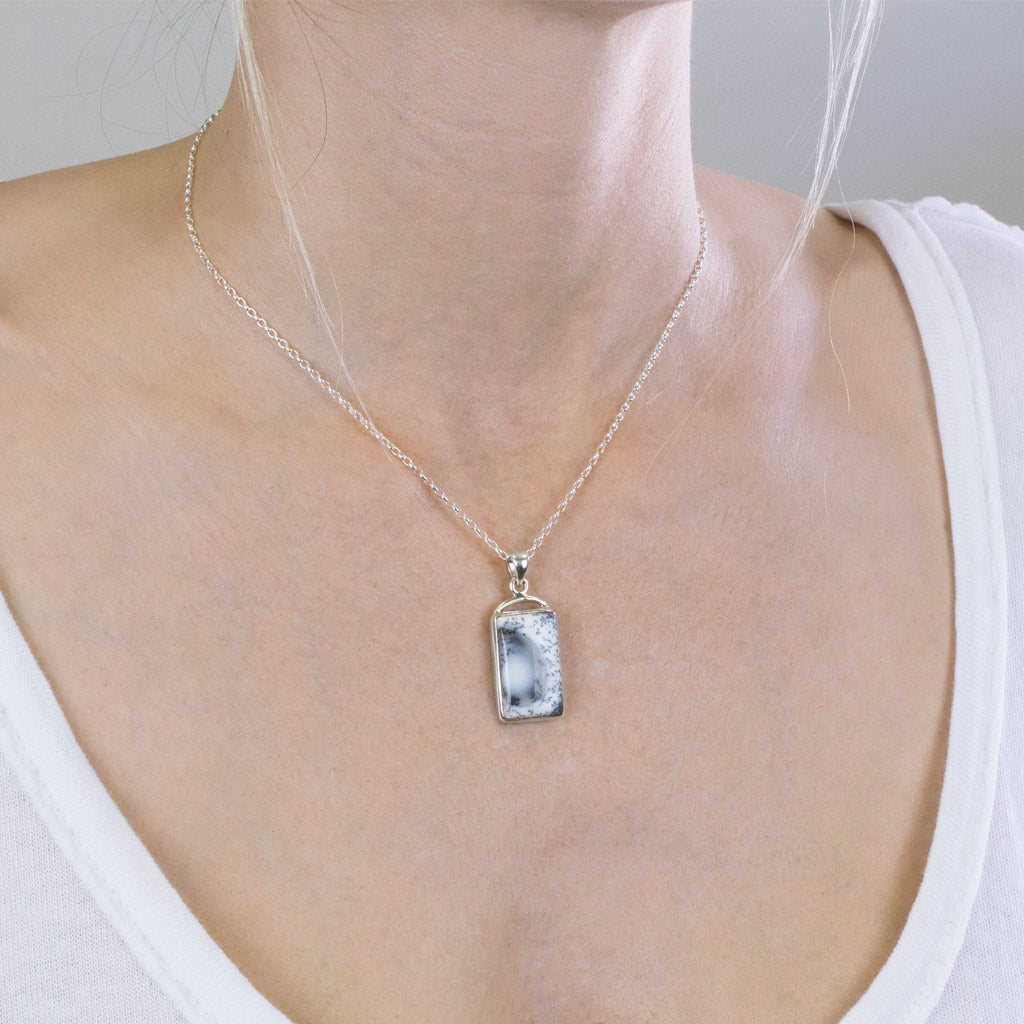 Dendritic Opal Necklace