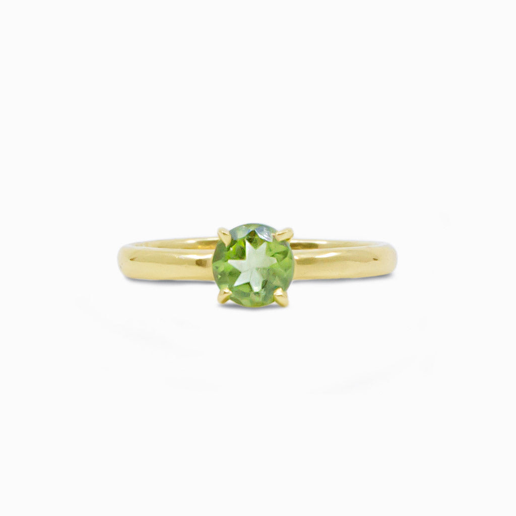 Peridot ring