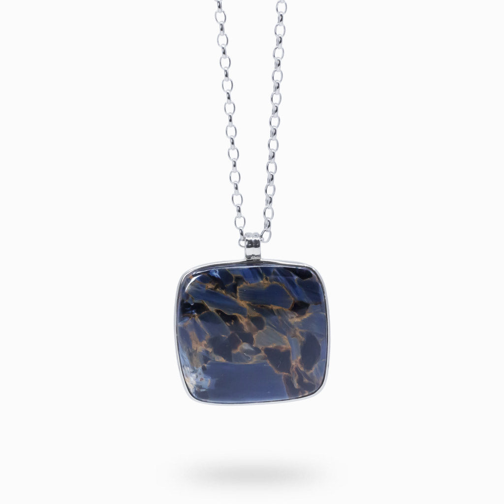 Pietersite necklace