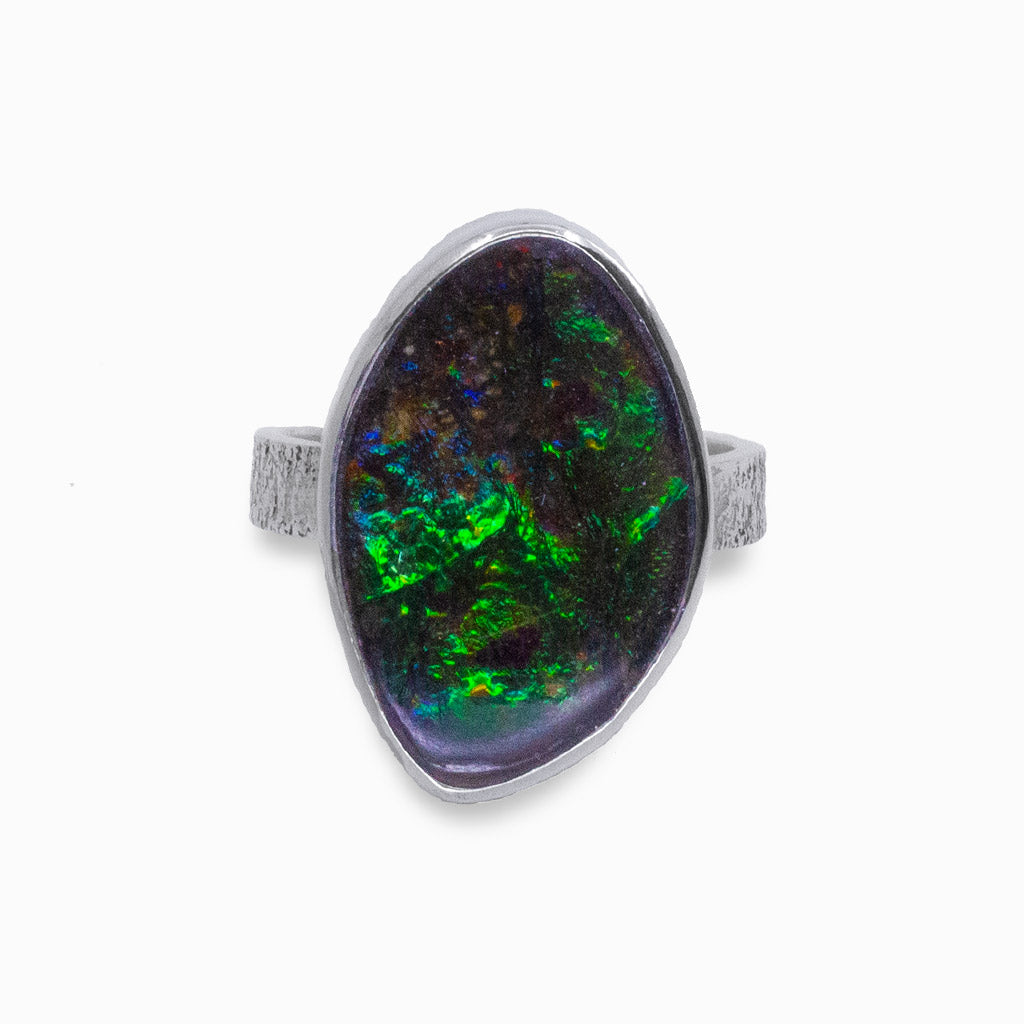AMMOLITE RING