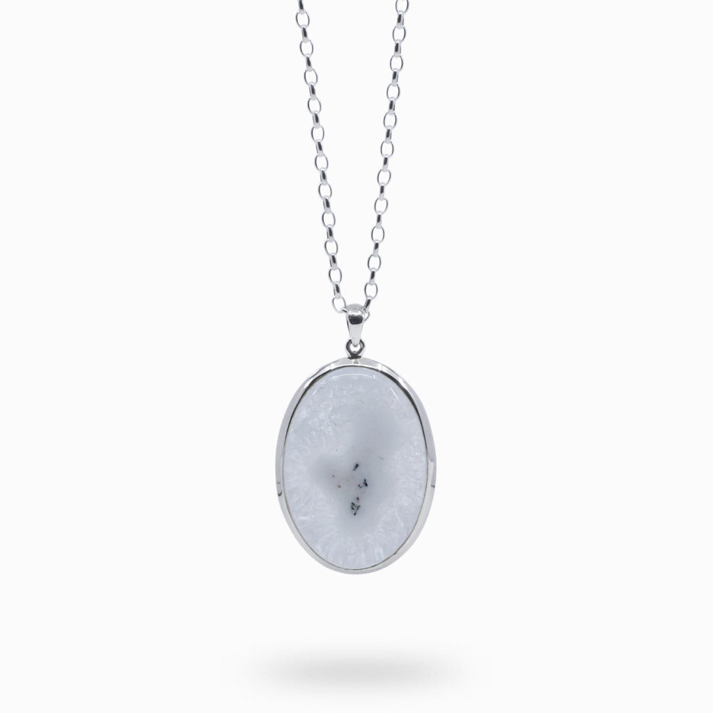 solar quartz necklace